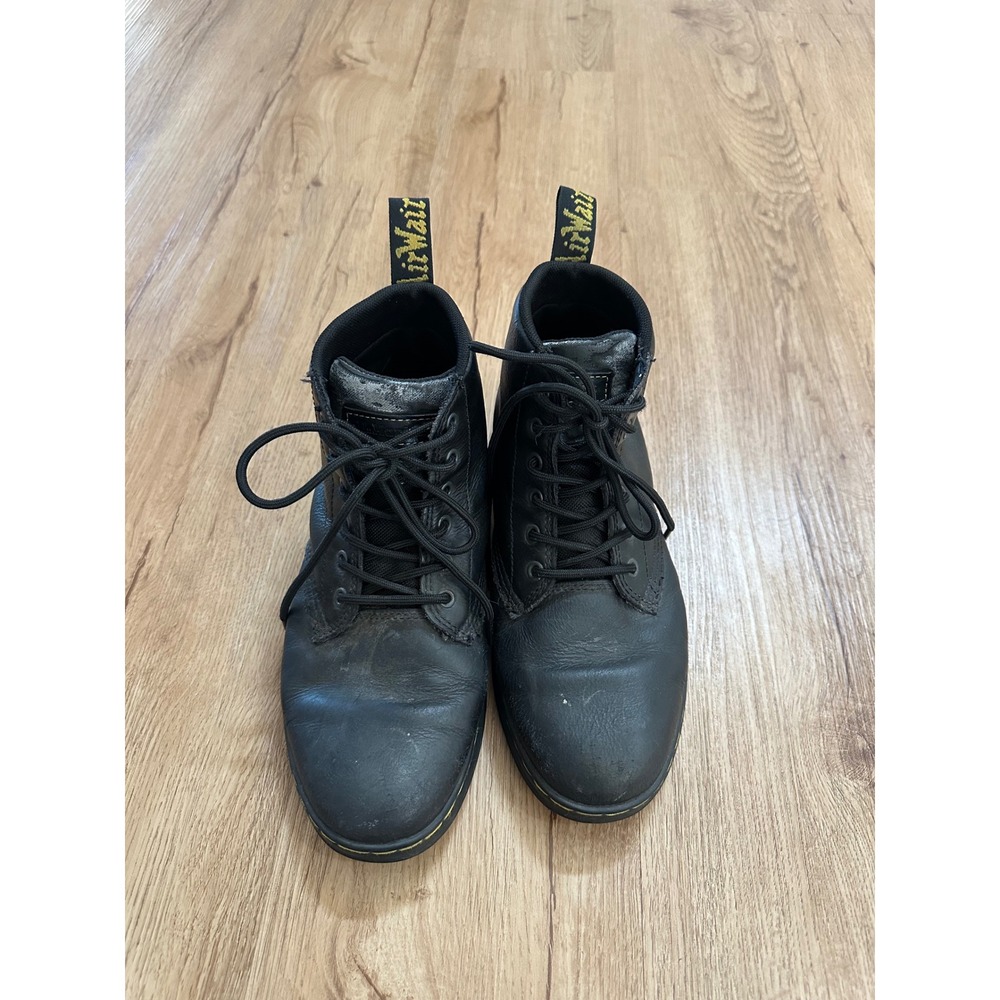 Dr Martens Safety Work Boots Black Leather Men 10 Women 11 EU 43 AirWair